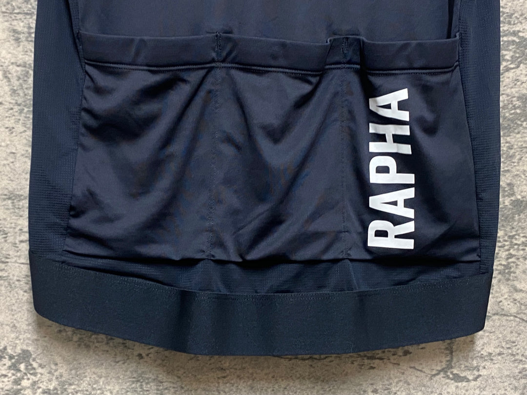 KO102 ラファ Rapha PRO TEAM TRAINING JERSEY 半袖 サイクルジャージ 黒 M