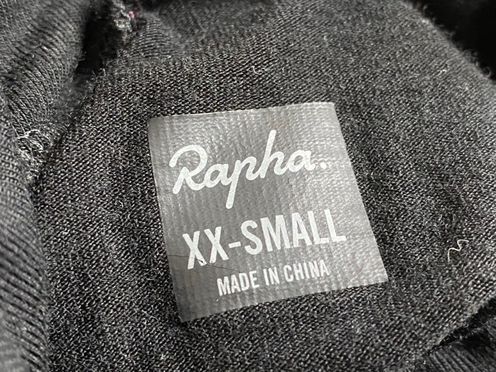 JX653 ラファ Rapha WOMEN'S WINTER BASE LAYER ハイネック 長袖 ベースレイヤー 黒 XXS メリノ