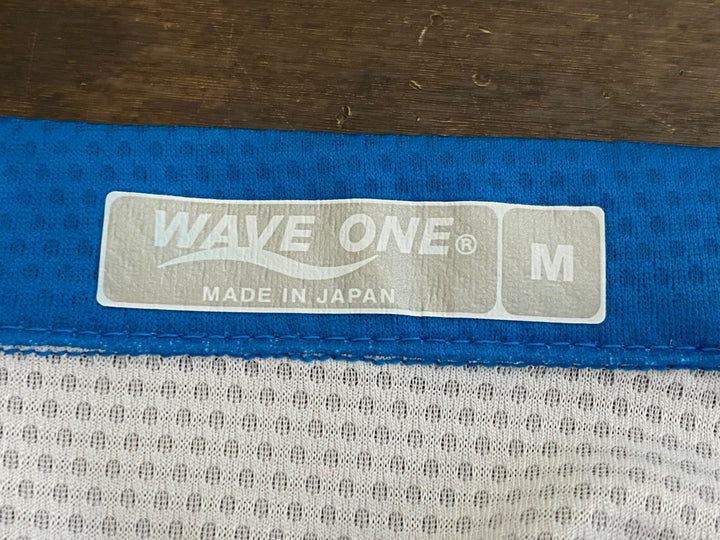 JV162 ウェイブワン WAVE ONE 半袖 サイクルジャージ 白 M YMAGUCHI CRITERIUM