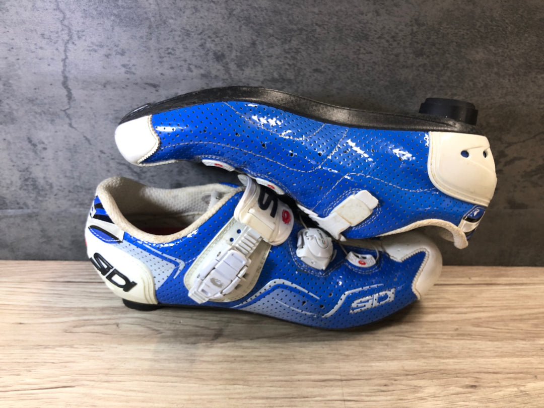 JQ435 シディ SIDI カオス エアー KAOS AIR ビンディングシューズ 青 EU44 SPD-SL対応