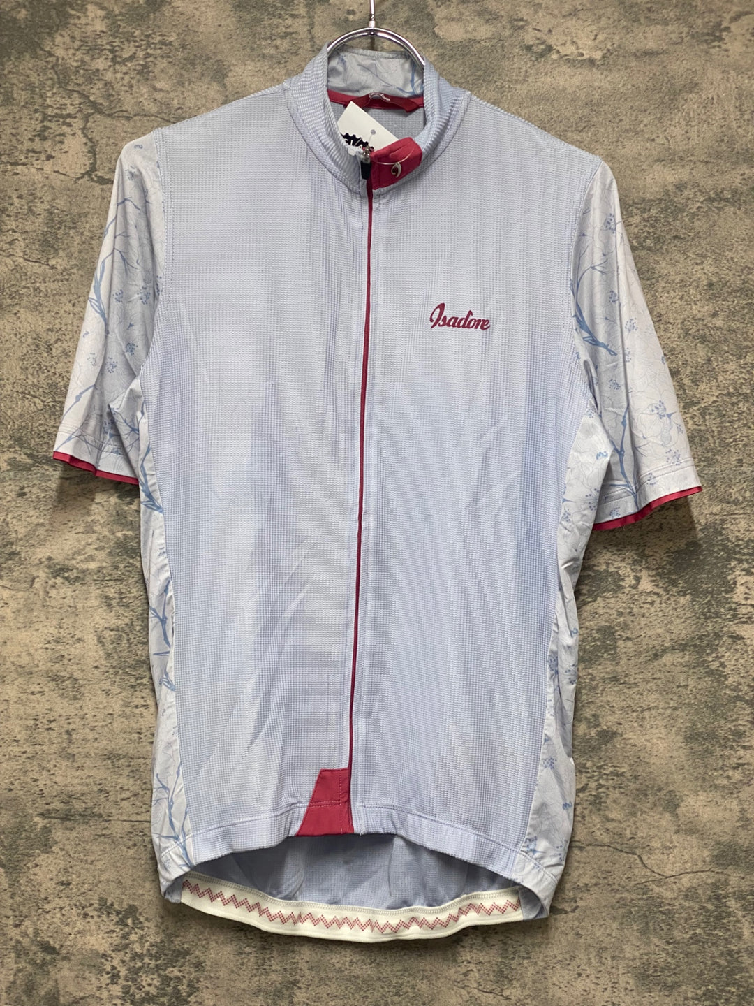 JV332 イザドア Isadore climbers jersey 半袖サイクルジャージ 水色 M