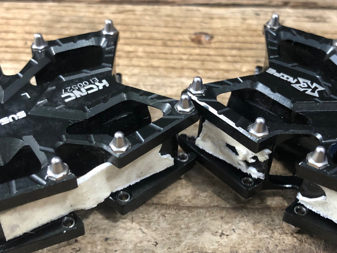 JO958 KCNC KYREX SLIM ROAD PLATFORM フラットペダル ステンレスシャフト