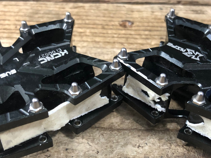 JO958 KCNC KYREX SLIM ROAD PLATFORM フラットペダル ステンレスシャフト