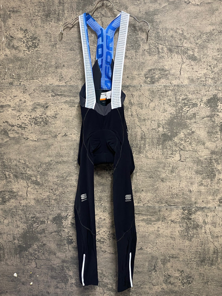 JW446 スポーツフル sportful SUPER T.C. BIBTIGHTS 裏起毛 ビブタイツ 黒 M
