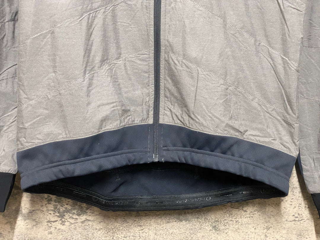 JZ248 パールイズミ PEARL iZUMi 長袖 サイクルジャケット グレー L 裏起毛