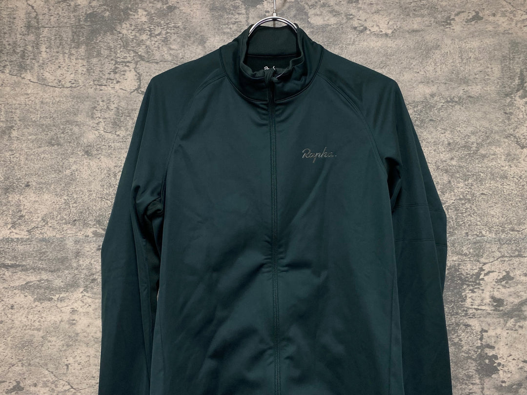 JV413 ラファ Rapha CORE WINTER JACKET 長袖 サイクルジャケット 緑 M 裏起毛