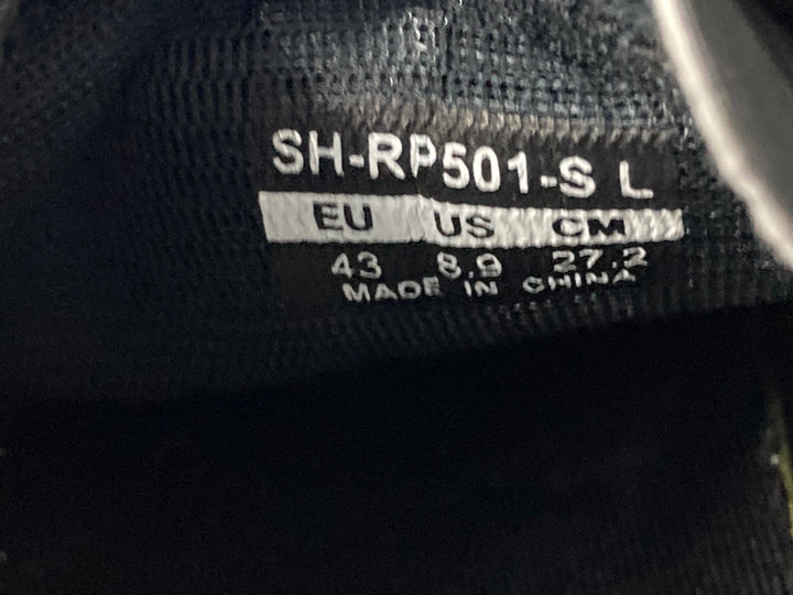KQ865 シマノ SHIMANO RP5 SH-RP501-SL ビンディングシューズ 黒 EU43