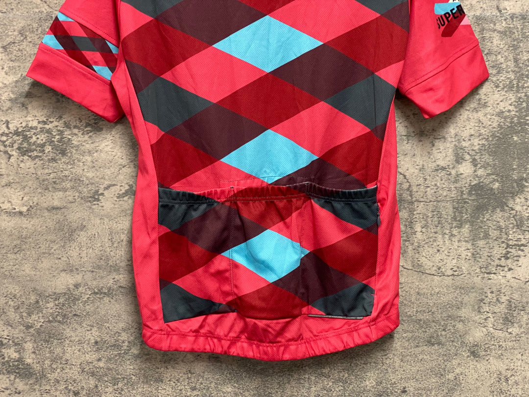 JW113 ラファ Rapha SUPERCROSS JERSEY 半袖 サイクルジャージ ピンク M
