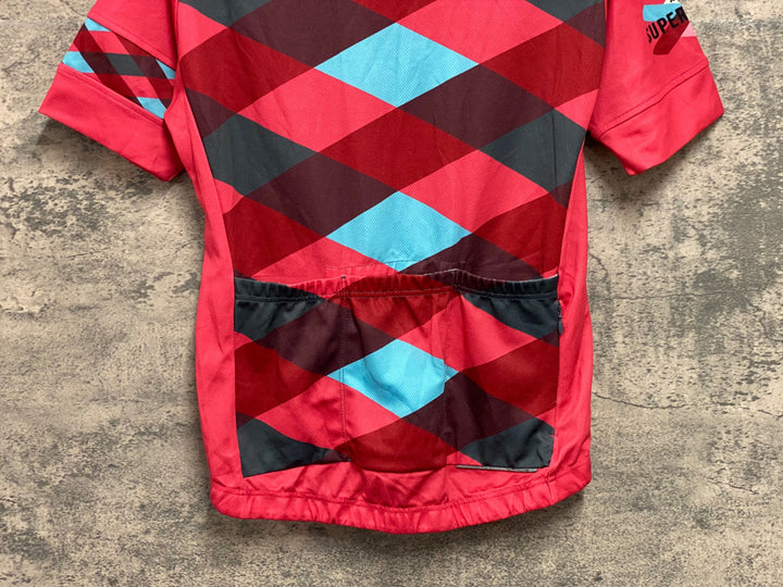 JW113 ラファ Rapha SUPERCROSS JERSEY 半袖 サイクルジャージ ピンク M