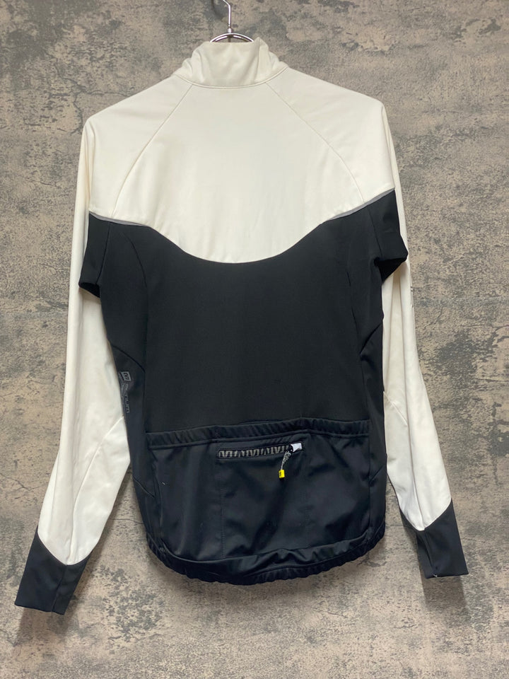 KM215 マヴィック MAVIC 長袖 ウィンドジャケット 白 S スレあり