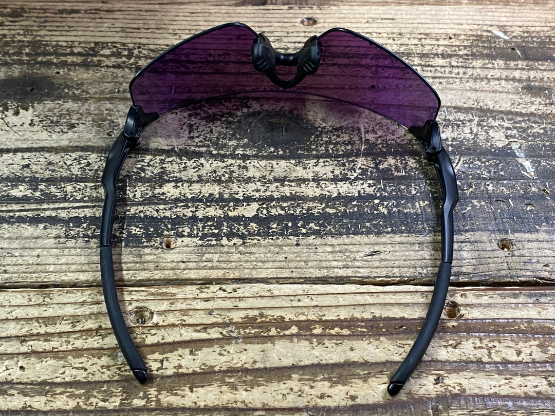 JH091 オークリー OAKLEY EV ZERO サングラス アイウェア 黒 PRIZM レンズ小傷