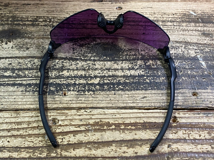 JH091 オークリー OAKLEY EV ZERO サングラス アイウェア 黒 PRIZM レンズ小傷