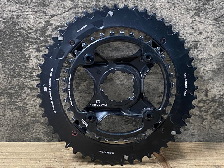 KQ609 プラクシスワークス PRAXIS WORKS LevaTime Ⅱ X-Kit チェーンリング 50/34T