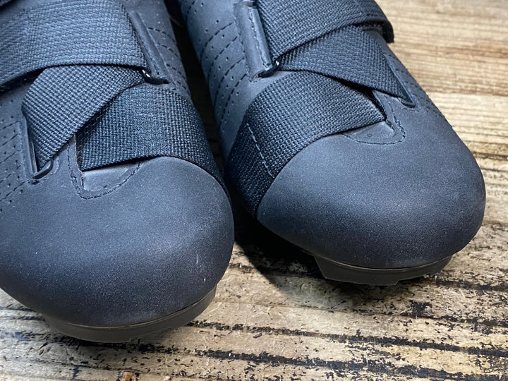 JX855 フィジーク fizik TEMPO POWERSTRAP R5 ビンディングシューズ SPD-SL 黒 EU39 ※未使用
