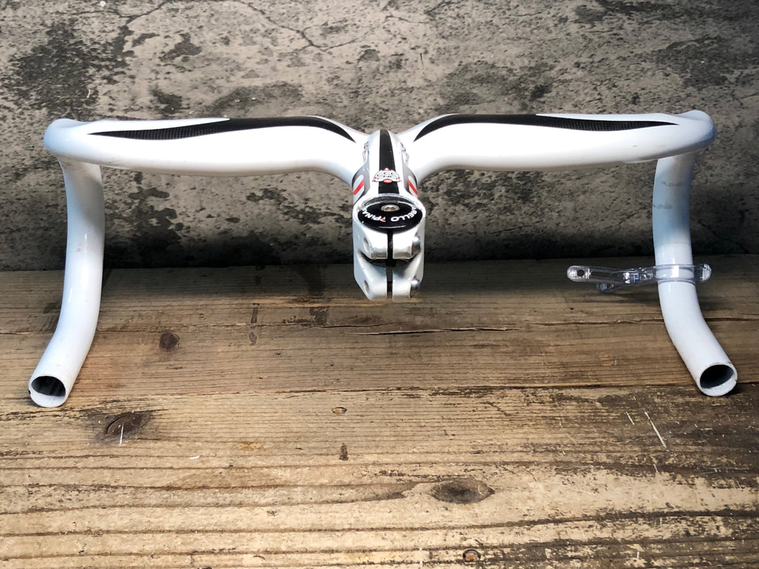 JO983 モスト MOST ステム一体型 カーボン ドロップハンドル エンド外-外420mm 110mm Φ31.8