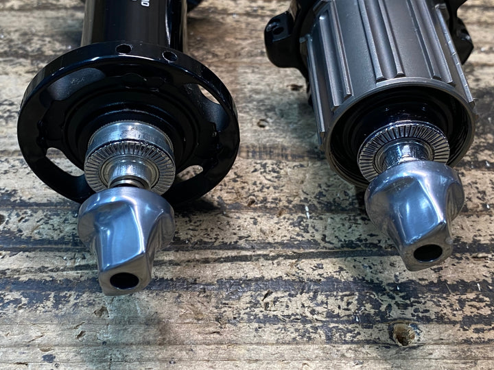 JD185 シマノ SHIMANO デュラエース DURA-ACE WH-9000 前後ハブセット