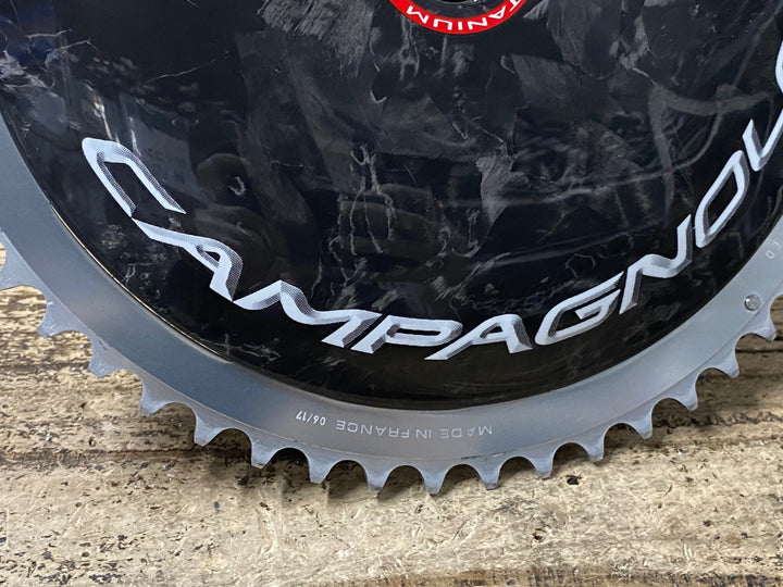 JY088 カンパニョーロ Campagnolo ボーラウルトラ BORA ULTRA TT クランクセット 170mm TA製リング付 56/44T 10S