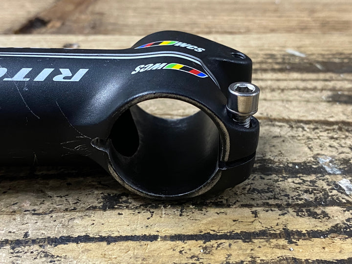 JO255 リッチー RITCHEY WCS 4AXIS アルミ ステム 100mm Φ31.8 OS 84° 6° ※コラム部削り加工ありのためジャンク