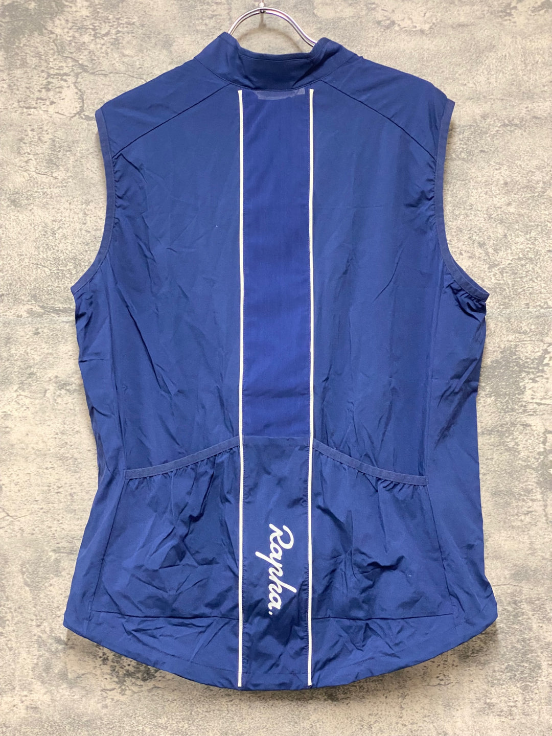 JZ861 ラファ Rapha ジレ サイクルベスト ネイビー XL