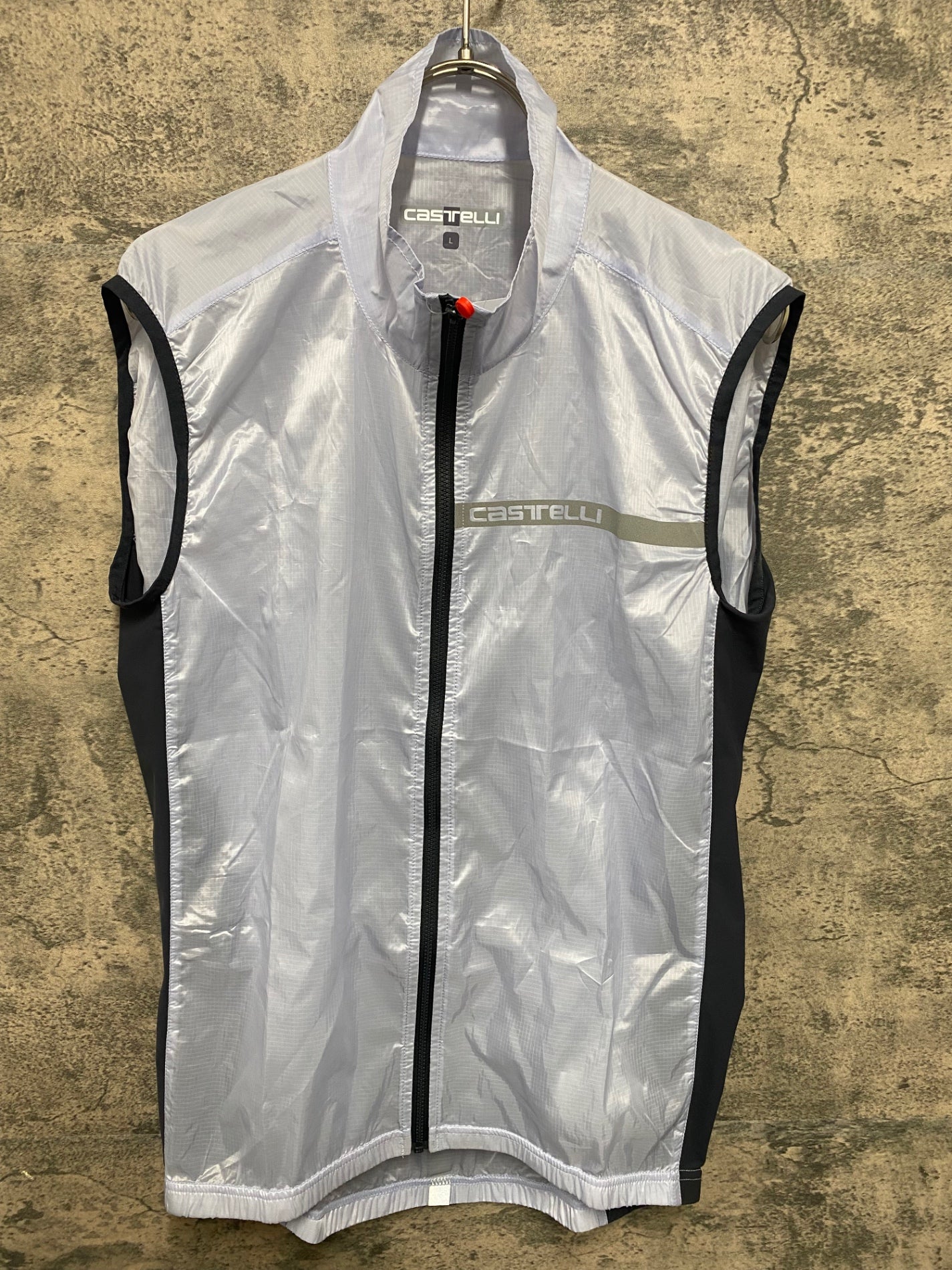 KG695 カステリ CASTELLI SQUADRA VEST サイクルベスト ジレ グレー L
