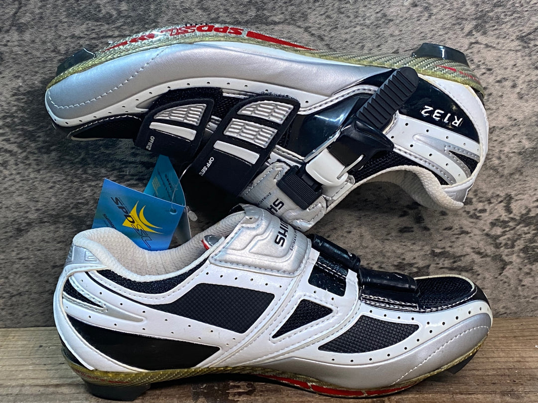 JR500 シマノ SHIMANO SH-R132L ビンディングシューズ 黒 EU36