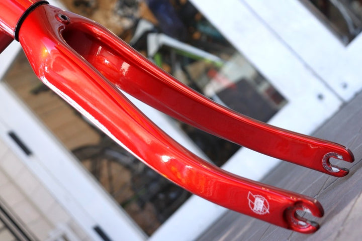 KHS F20-RC 2016モデル クロモリ カーボンフォーク ミニベロ 折り畳み フレームセット 20インチ 【横浜店】