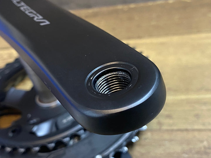 JN035 シマノ SHIMANO アルテグラ ULTEGRA FC-R8100-P 170mm 50/34T 両足計測パワーメーター クランクセット 接続確認済