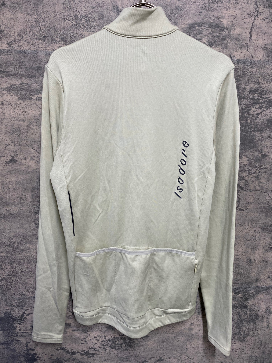 KD152 イザドア Isadore SIGNATURE THERMAL LONG SLEEVE JERSEY 長袖 サイクルジャージ 白 L