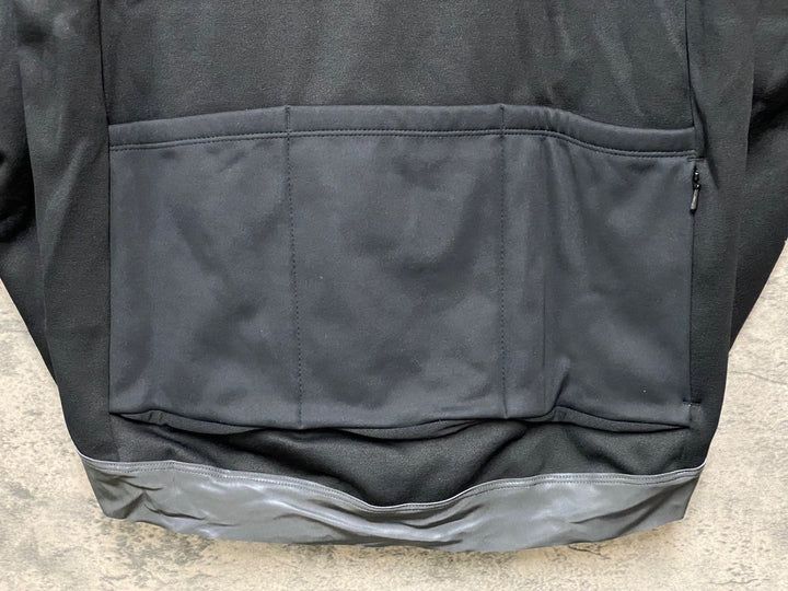 JY870 シマノ SHIMANO 長袖 サイクルジャケット 黒 M 裏起毛