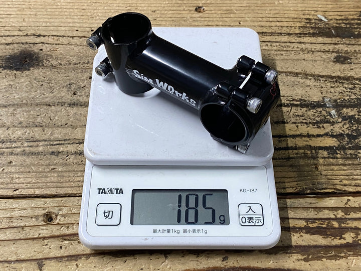 KJ491 シムワークス SIM WORKS by NITTO Rhonda Stem スチール アヘッド ステム 80mm Φ31.8 OS