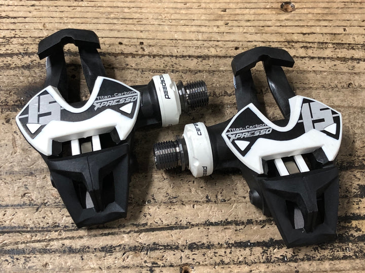 JS366 タイム TIME XPRESSO 15 Titan Carbon ceramicspeed ビンディングペダル 黒 白