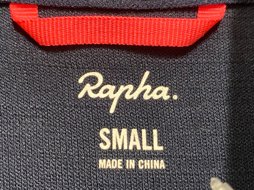 KG834 ラファ Rapha WOMEN’S BREVET JERSEY 半袖 サイクルジャージ 濃紺 S レディース