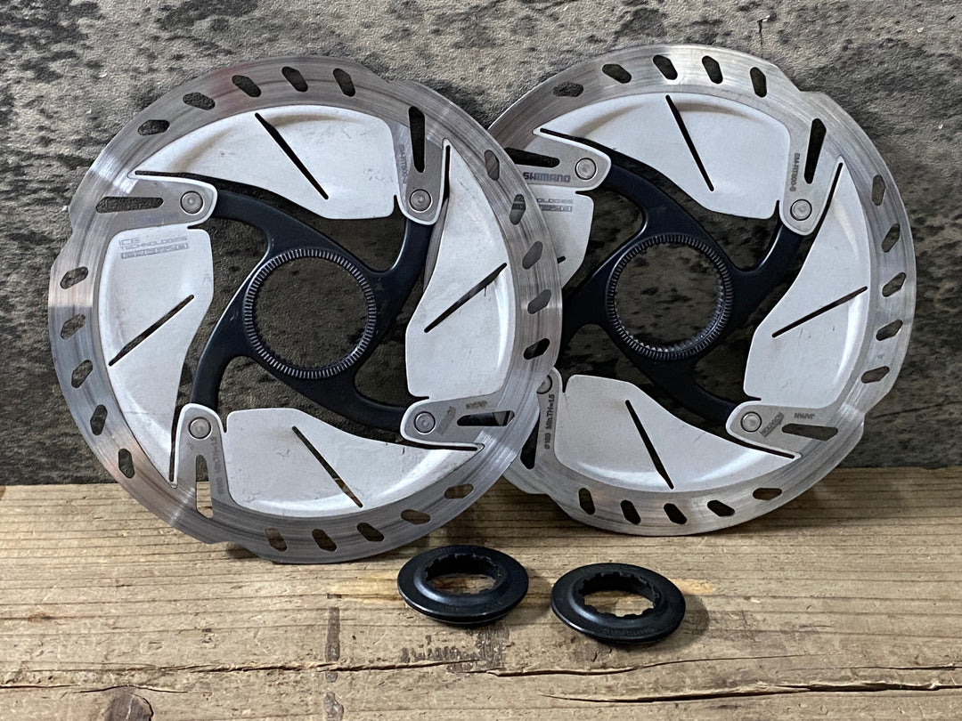 KI662 シマノ SHIMANO SM-RT800 ディスクブレーキローター 2枚セット Φ160 厚さ1.63/1.66mm