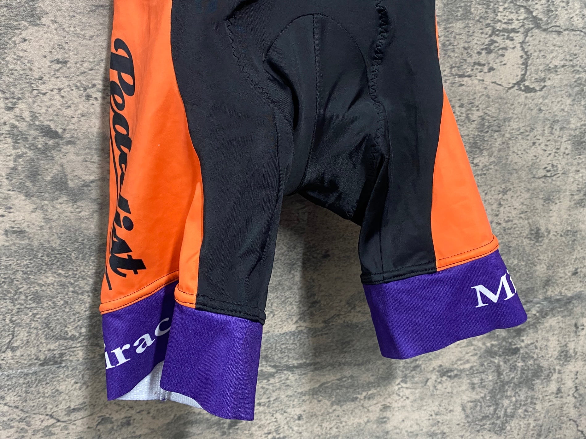 パールイズミビブショーツM JW449 パールイズミ PEARL iZUMi ビブショーツ 黒 オレンジ S Pedalist