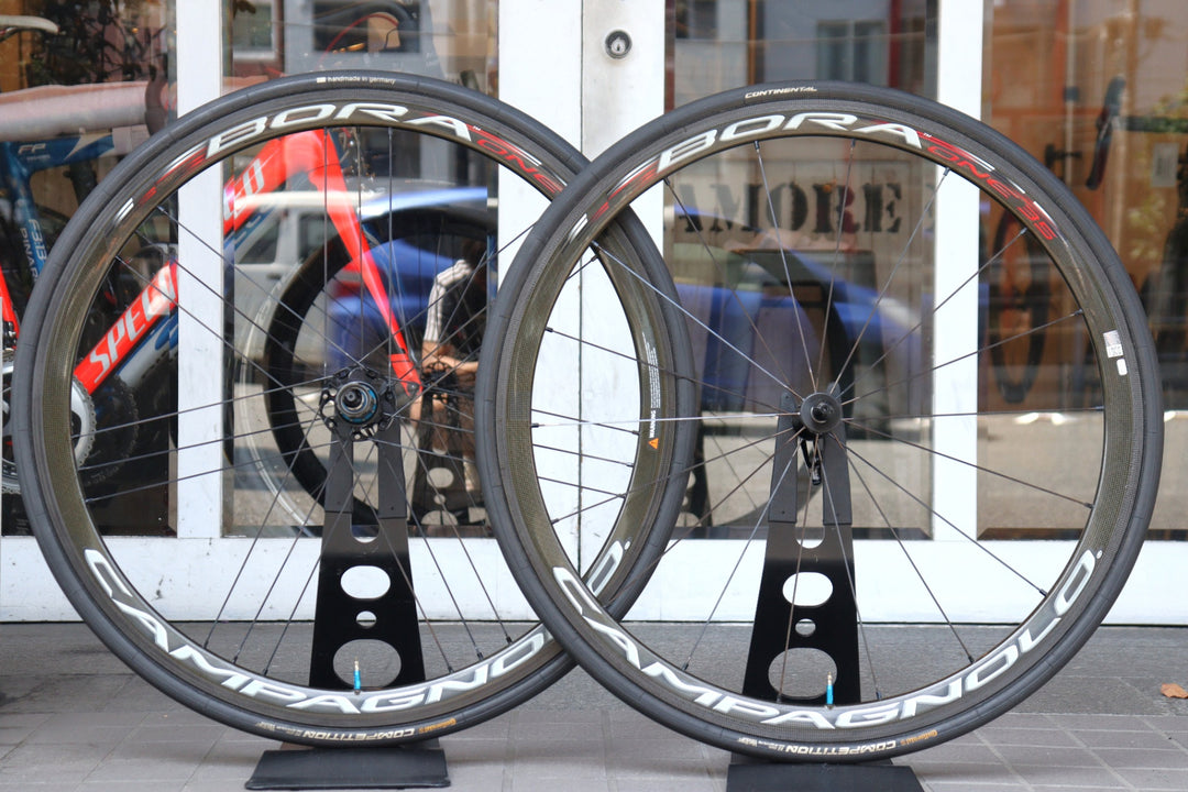 カンパニョーロ Campagnolo ボーラワン BORA ONE 35 カーボン チューブラー ホイールセット シマノ11/12S ナローリム 【横浜店】