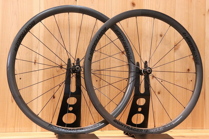 ボントレガー BONTRAGER アイオロス AEOLUS 3 カーボン チューブラー ホイールセット シマノ 11S/12S 【芦屋店】