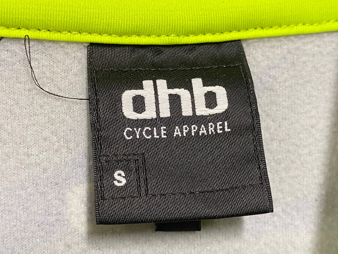 KA853 dhb 長袖 サイクルジャージ 深緑 黒 S 裏起毛