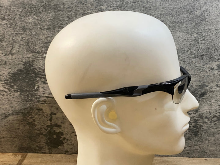 KK044 オークリー OAKLEY ハーフジャケット HALF JACKET アイウェア サングラス 黒 クリアレンズ