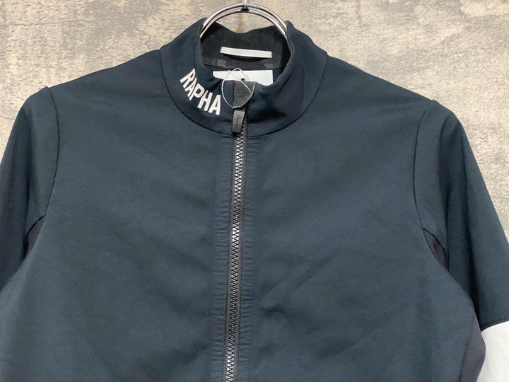 JT511 ラファ Rapha PRO TEAM TRAINING JACKET 長袖サイクルジャケット 黒 M 裏起毛