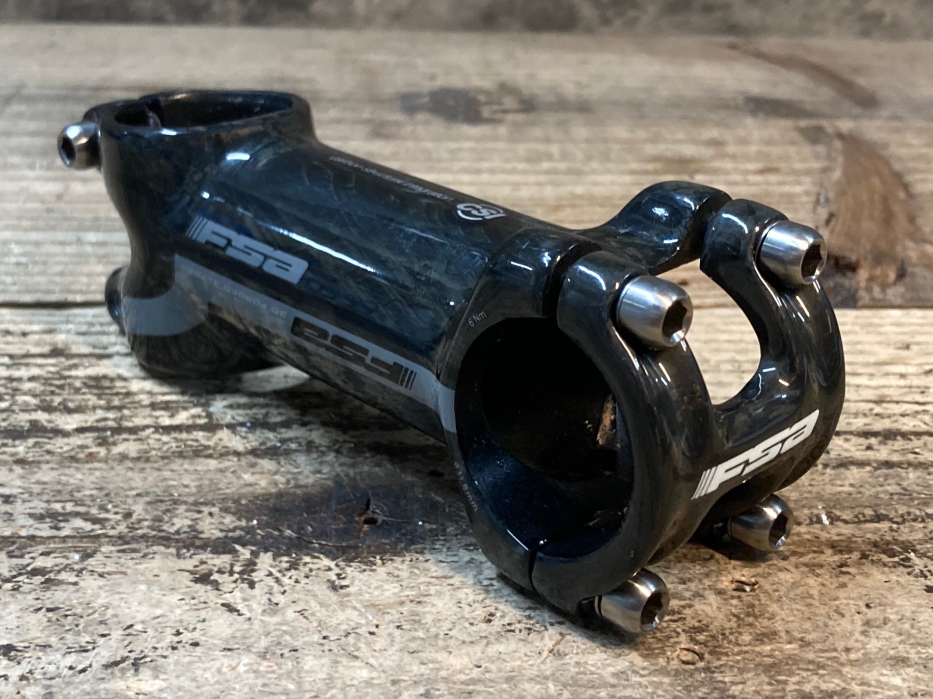 JT336 FSA OS99 3D FORGED AL7050 カーボンラッピング ステム 90mm Φ31