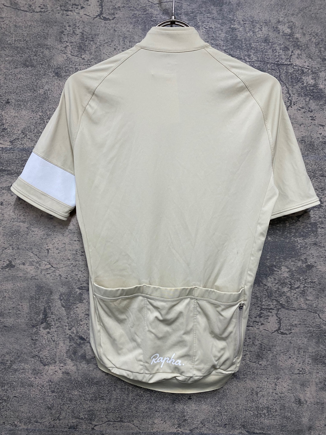 KA138 ラファ Rapha MEN'S CORE JERSEY 半袖 サイクルジャージ オフホワイト S