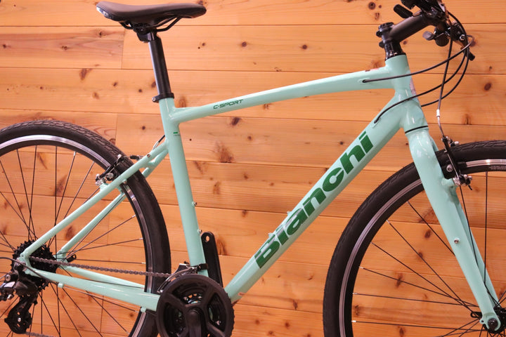 状態良好！ ビアンキ BIANCHI C・SPORT 1 RIM 2026モデル 51サイズ シマノ アルタス 3×8S アルミ クロスバイク 【広島店】