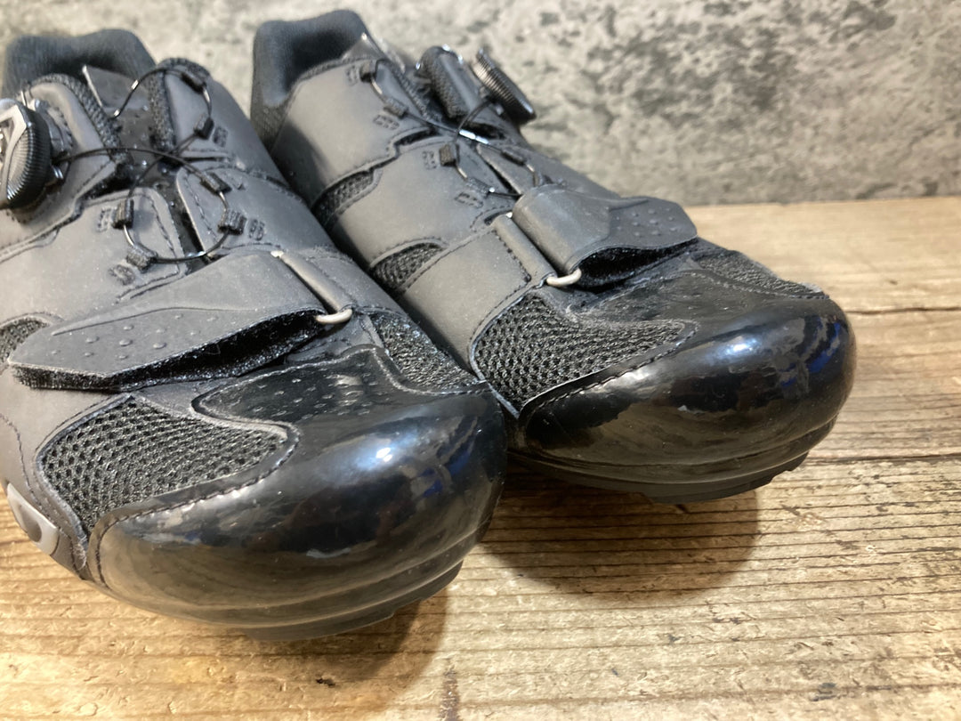 KG372 ジロ GIRO SAVIX ビンディングシューズ 黒 SPD EU41 ペン字あり