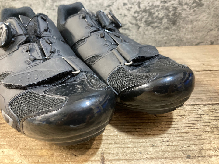 KG372 ジロ GIRO SAVIX ビンディングシューズ 黒 SPD EU41 ペン字あり