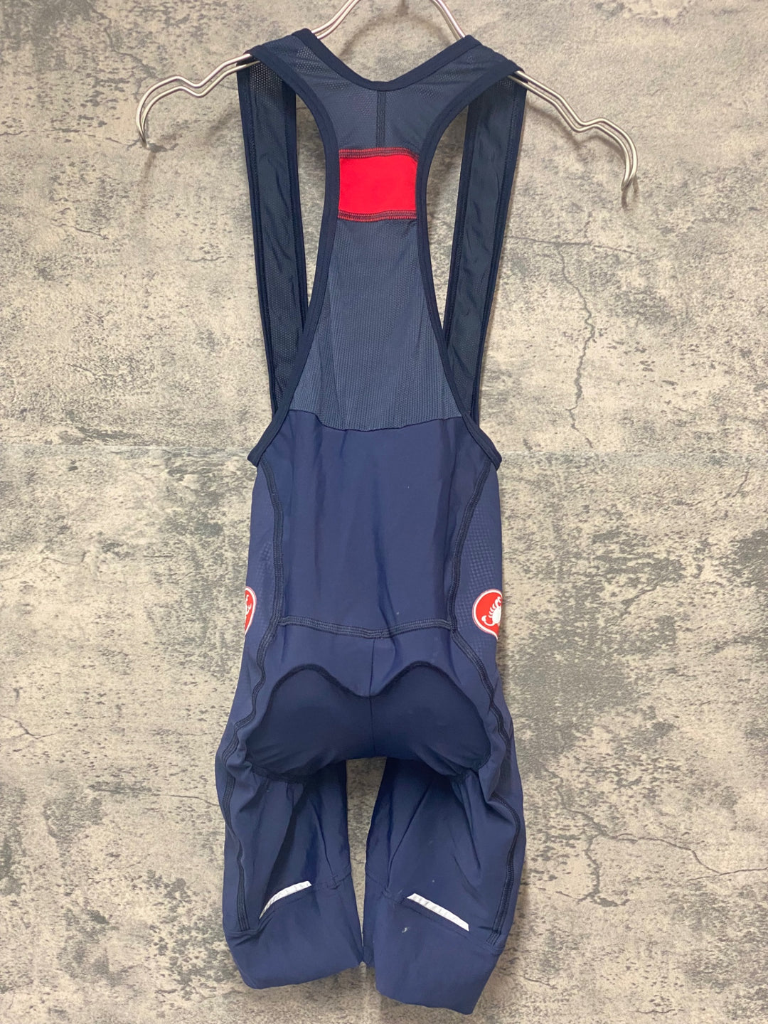JY237 カステリ CASTELLI ビブショーツ 紺 S