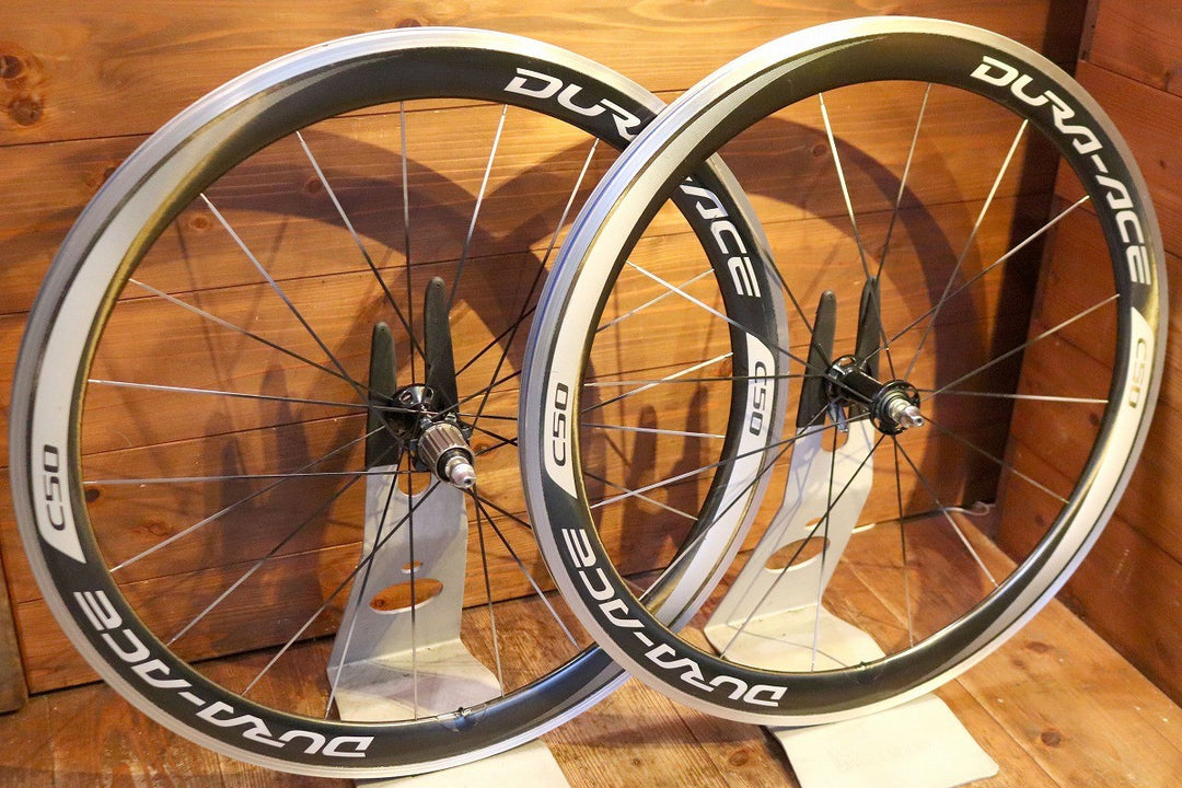 シマノ SHIMANO デュラエース DURA-ACE WH-9000-C50-CL クリンチャー ホイールセット シマノ12/11S 17C 【東京南麻布店】