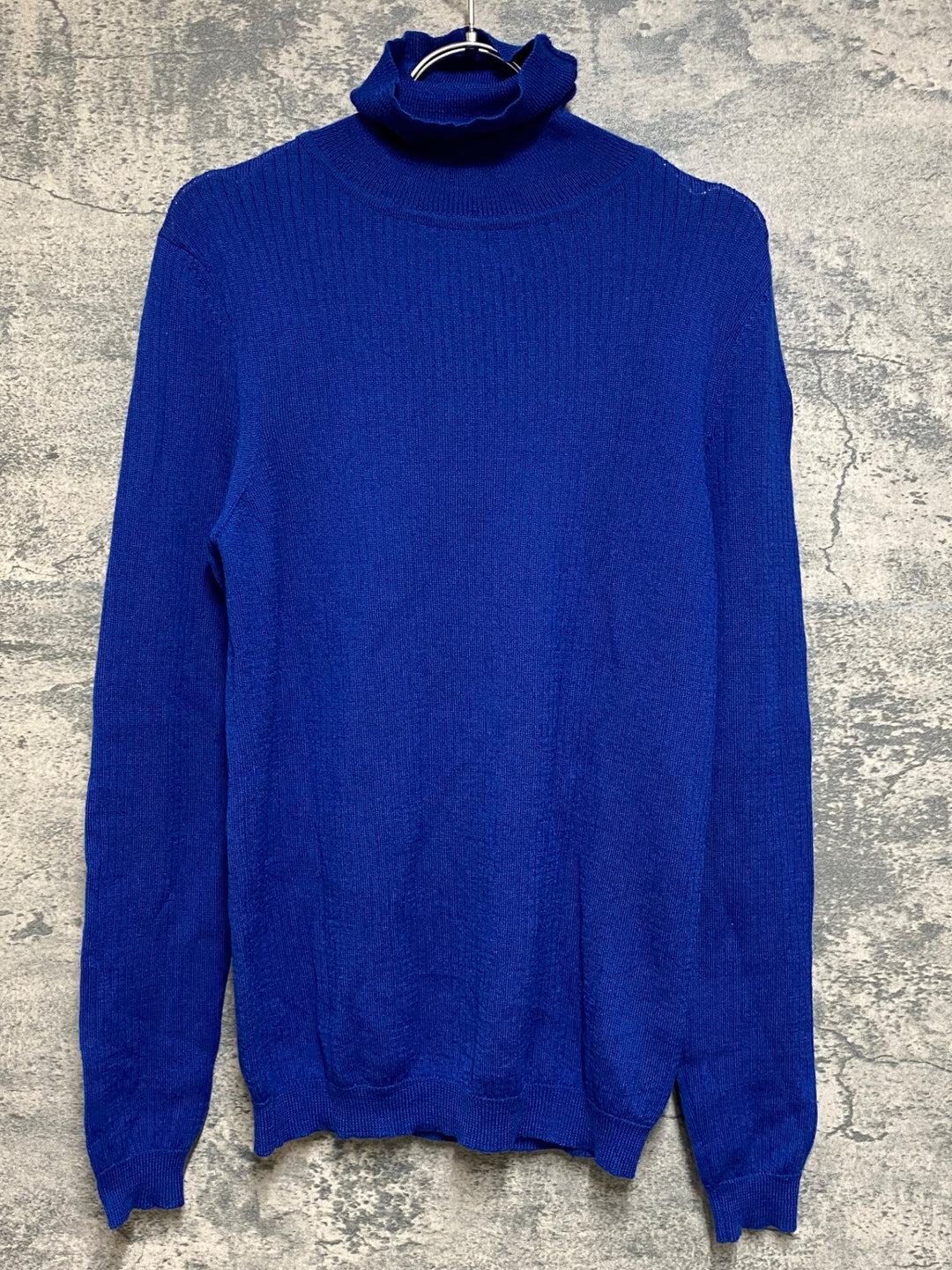 JP509 カフェドシクリステ Café du Cycliste セーター ハイネック 青 S