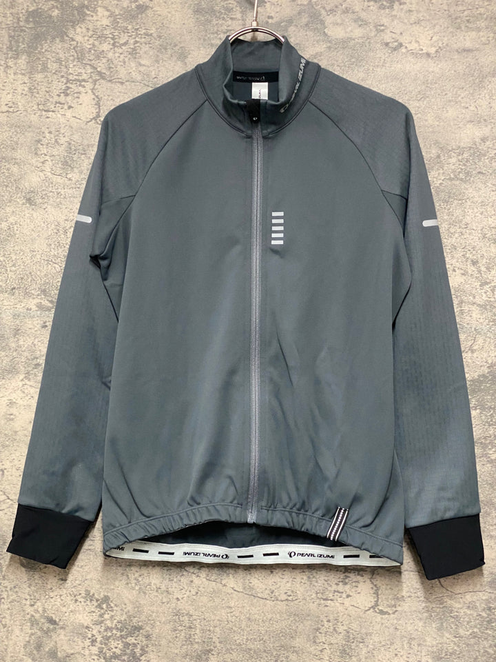 JS684 パールイズミ PEARL iZUMi 長袖 サイクルジャージ グレー LADIES M 裏起毛