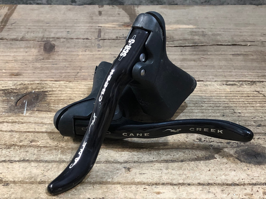 KD239 ケーンクリーク CANECREEK SCR-5 ROAD BRAKE LEVERS ブレーキレバー ブラック セット ※ブラケットフード欠品