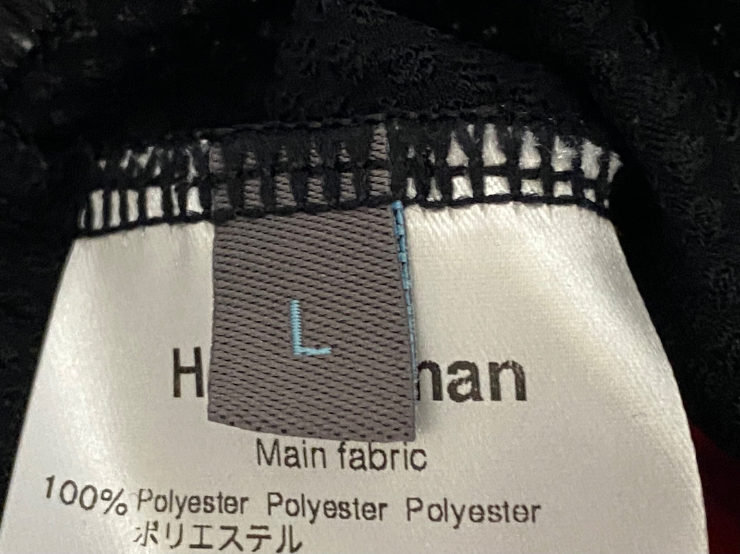 JY618 カフェドシクリステ CAFE DU CYCLISTE Helene Men ビブショーツ 黒 L メッシュ 未使用
